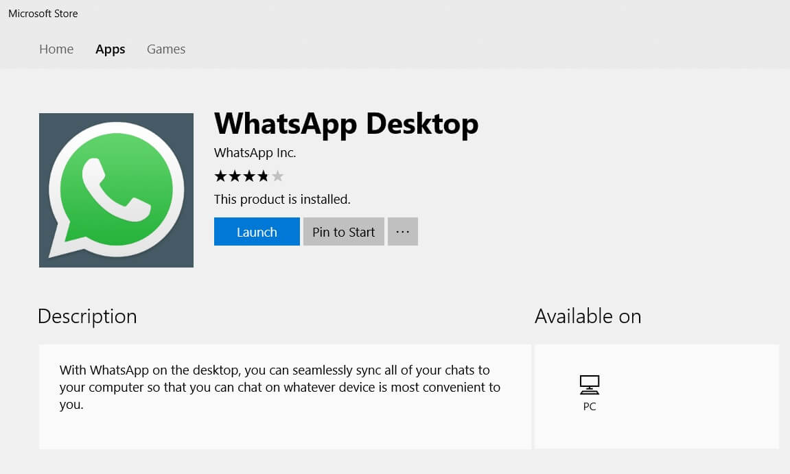 WhatsApp Finally Debuts Voice and Video Calls on Windows 10 PCs